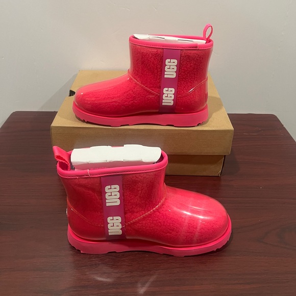 Ugg, Girls, Classic Clear Mini, 1112386K, Pink - Picture 4 of 11